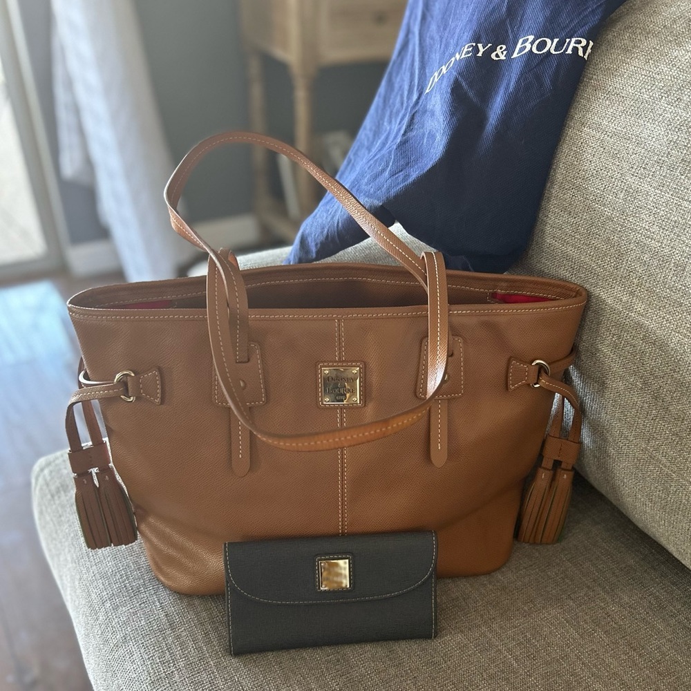Dooney & Bourke shoulder bag, and wallet